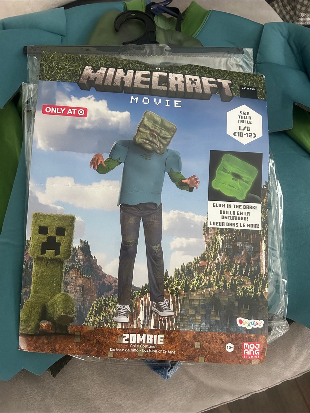 Minecraft Zombie Costume Youth Large